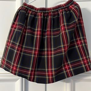Crewcuts girls plaid skirt size 8